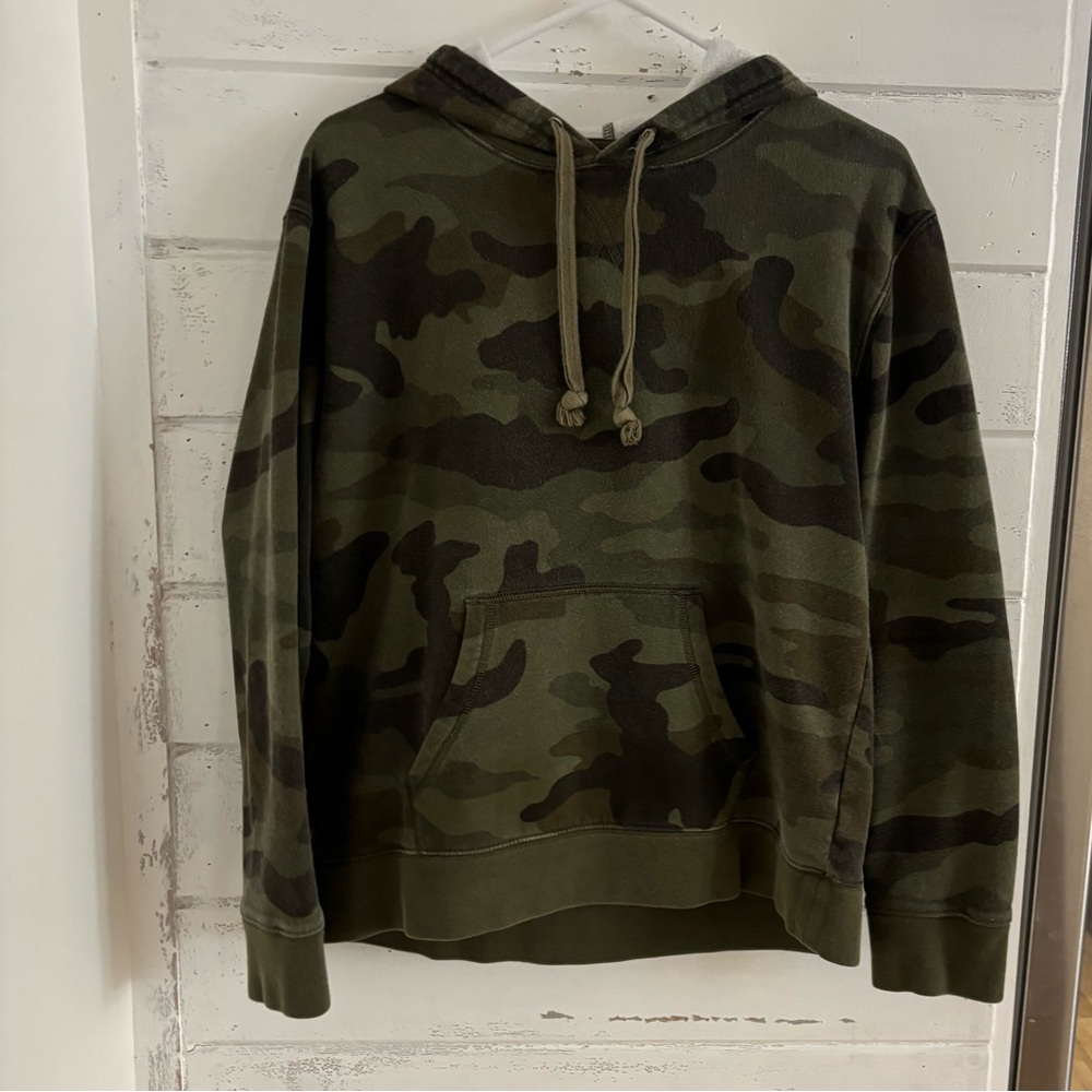 J. Crew vintage camo sweatshirt